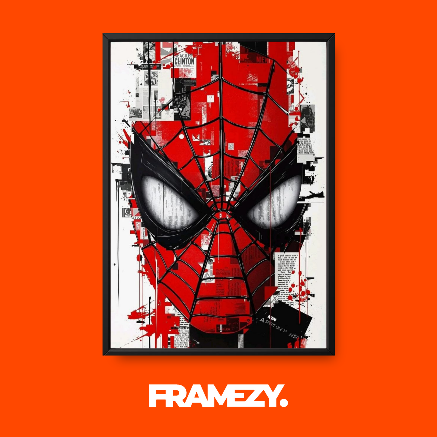 Spider-Man Mask Collage