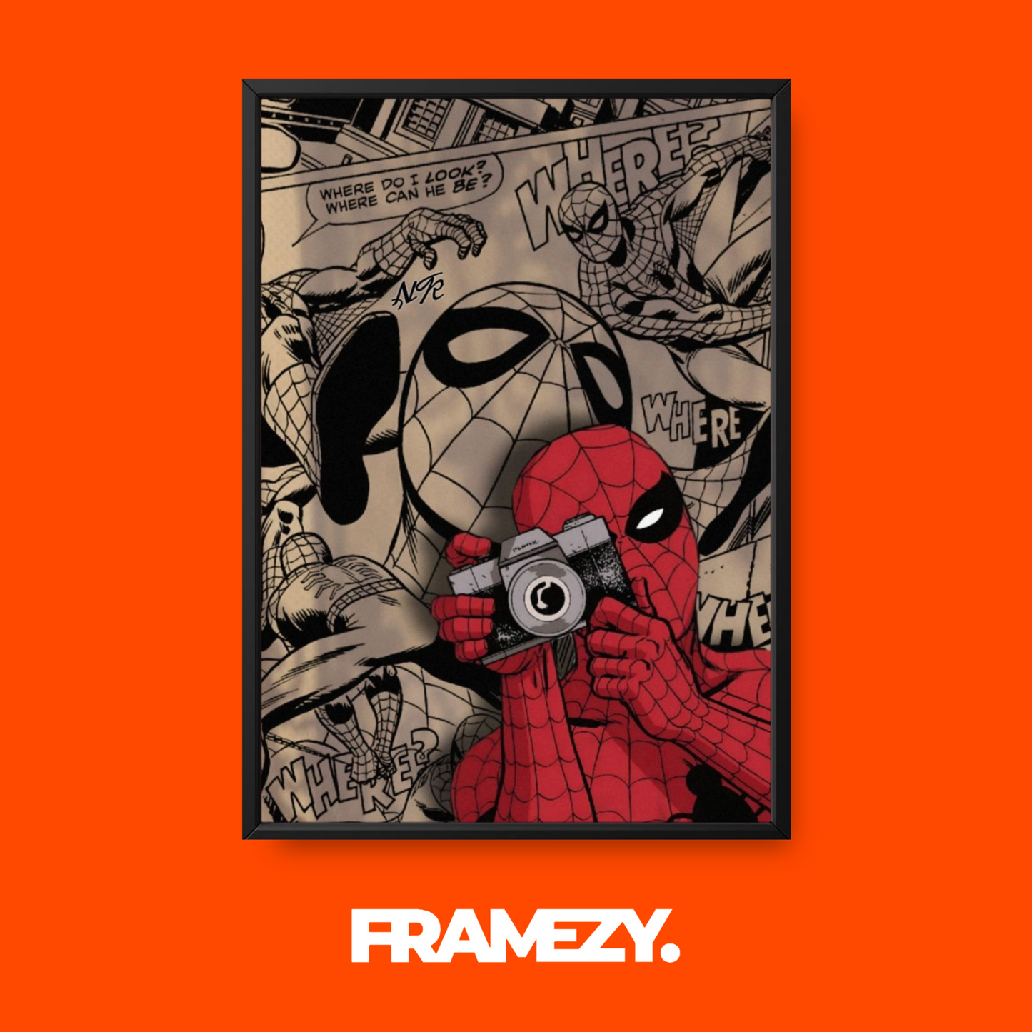 Spider-Man With Camera