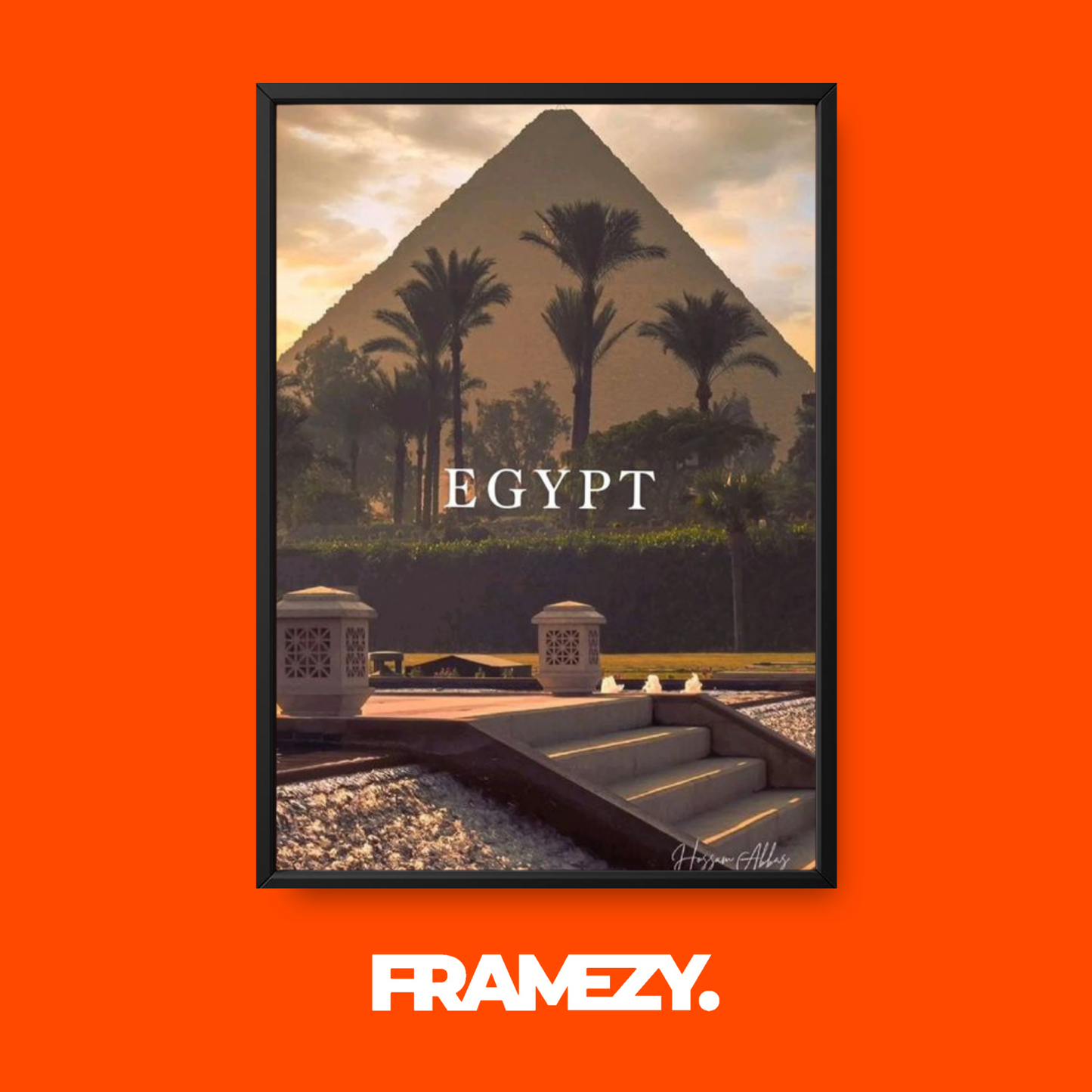 Egypt Pyramids View