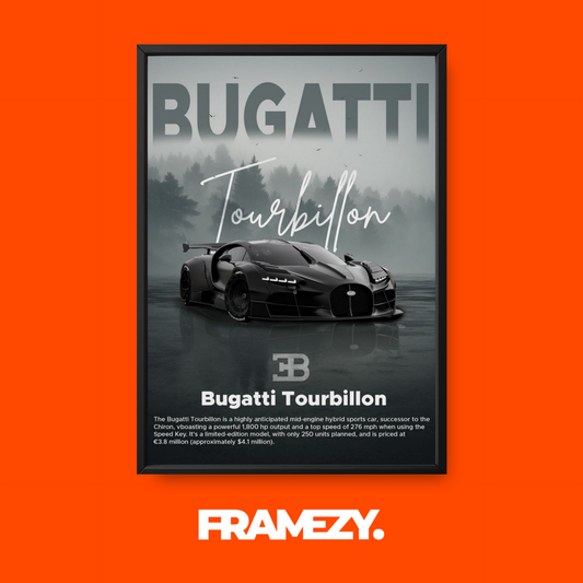 Bugatti Tourbillon Poster