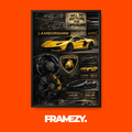 Lamborghini Legacy Poster