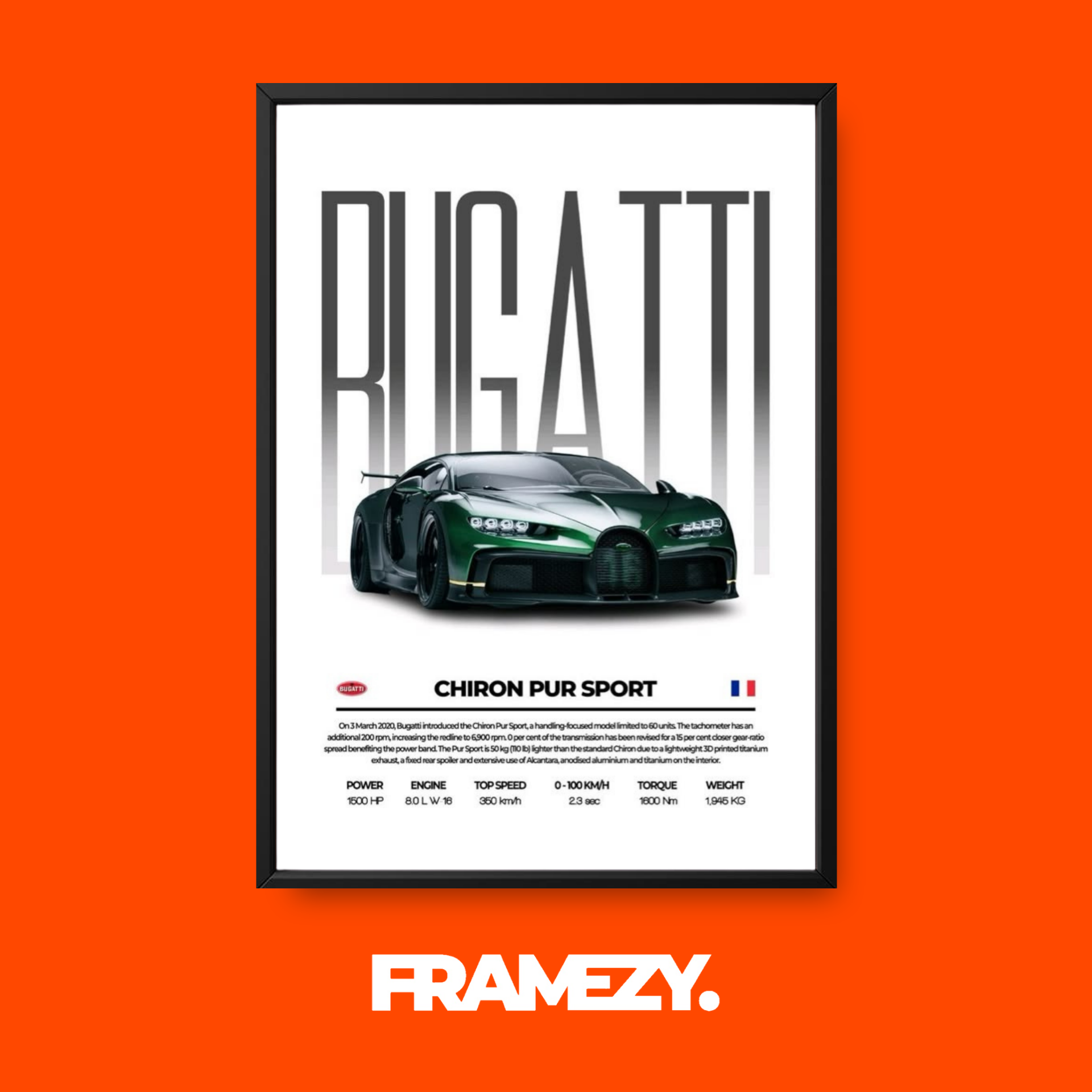 Bugatti Chiron Pur Sport