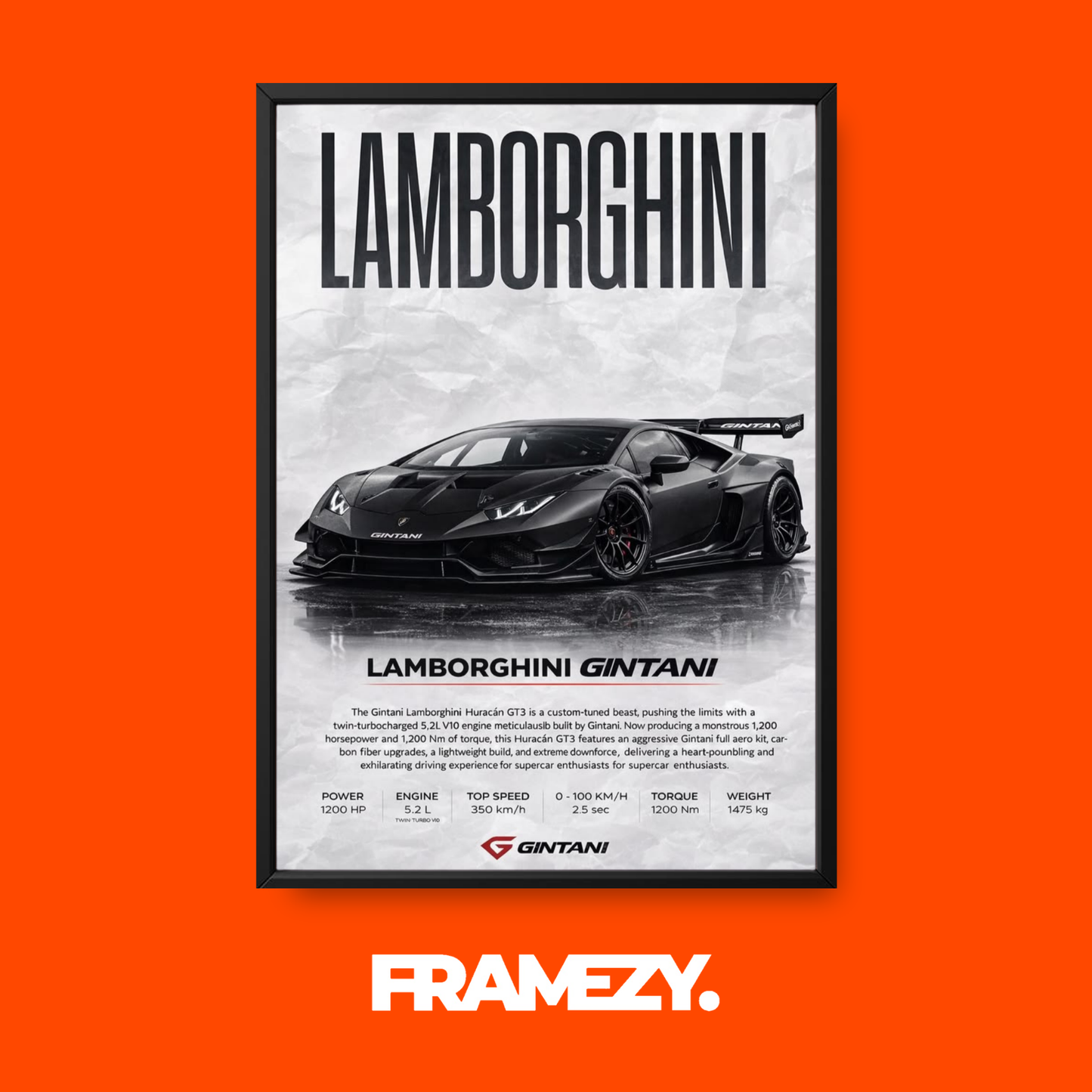 Lamborghini Huracán Gintani