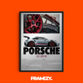 Porsche 911 ( red rims )