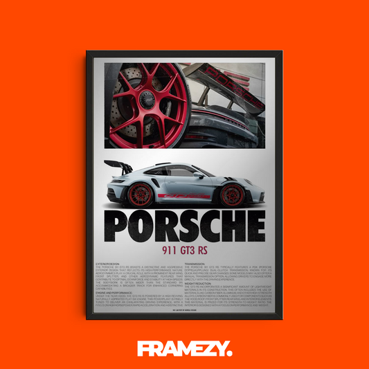 Porsche 911 ( red rims )