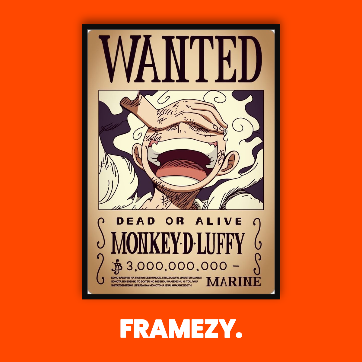 Monkey D. Luffy Wanted