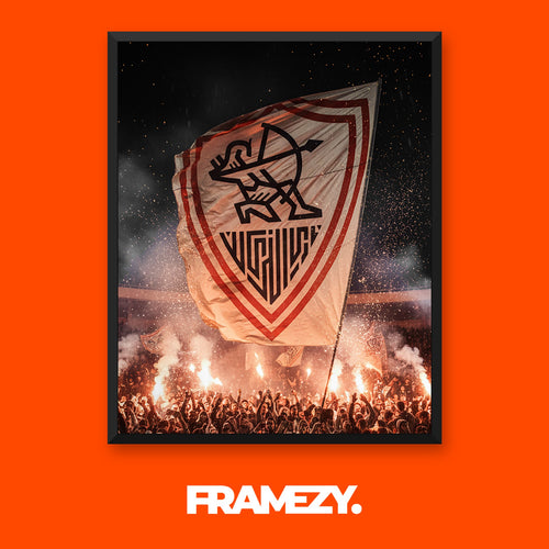 Zamalek Flag & Flares